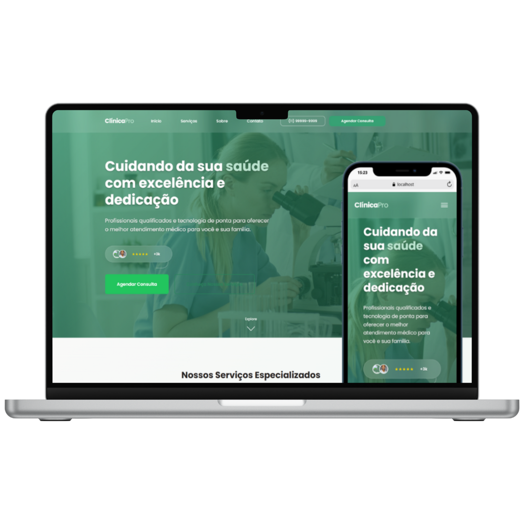 Clinic React Website